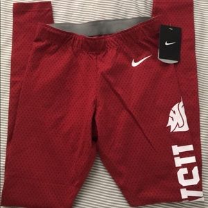WSU Nike Coug Leggings